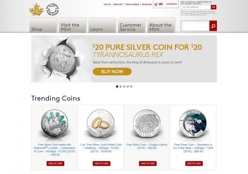 Royal Canadian Mint Best Gold Affiliate Programs